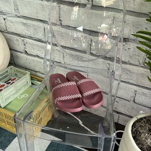 Pink shoes
